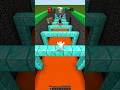 Only the Enderman can survive this LAVA PARKOUR! 🏃♂️🔥 #Minecraft#shorts