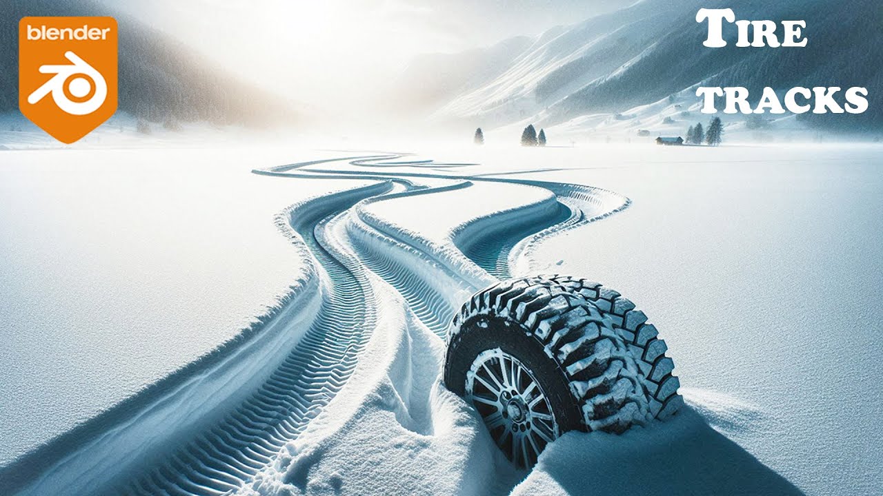 Get PRO Level Car Tire Tracks in Blender Without Spending Hours! - YouTube