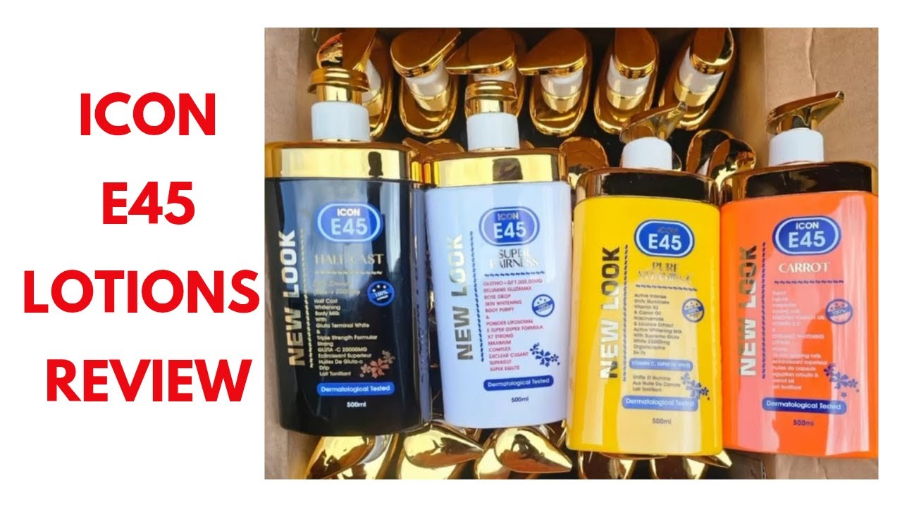 ICON E45 LOTION REVIEW