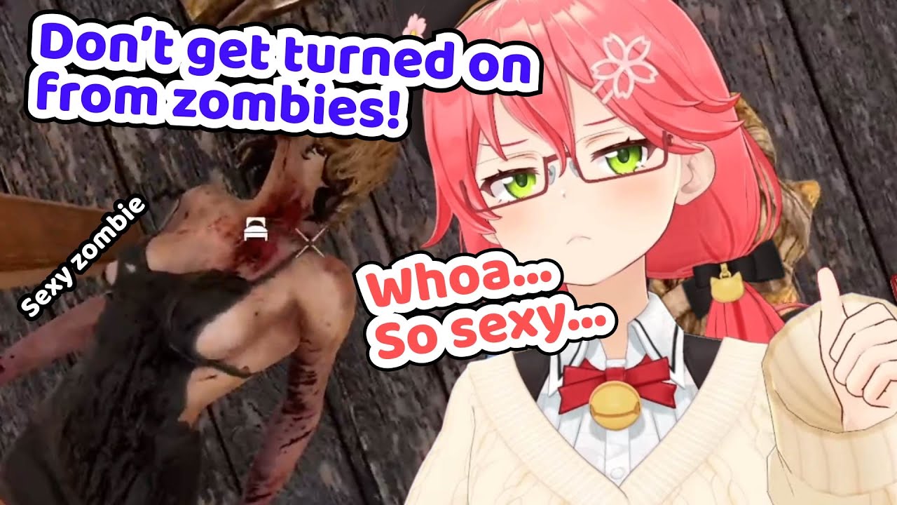 Miko Couldn't Stop Looking at Breasts【Hololive | Sakura Miko x Hoshimachi Suisei】