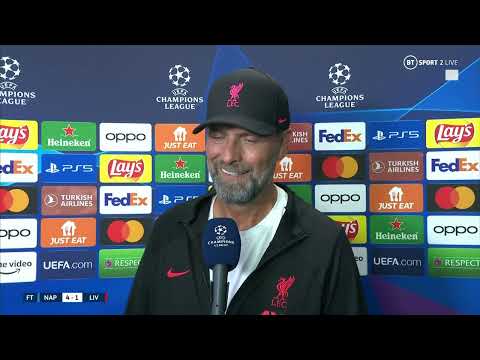 "we have to reinvent ourselves" jurgen klopp after liverpool slumped to a 4-1 defeat against napoli