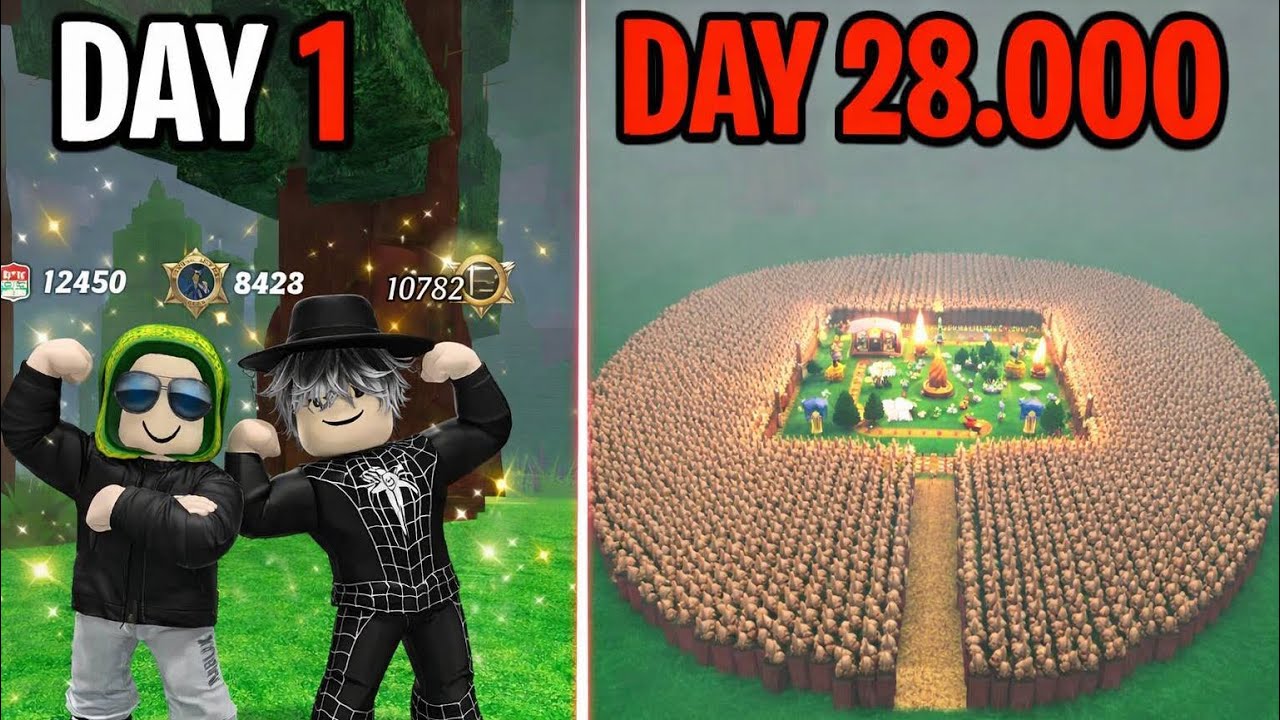 28000 Days to Build a Best Winter Base in 99 Nights in The Forest