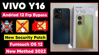 Vivo Y16 (V2204) Frp Bypass | Y16 Android 12 Google Account Remove New Solution 2022 screenshot 2