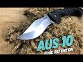 Testing aus10  cold steels new midrange