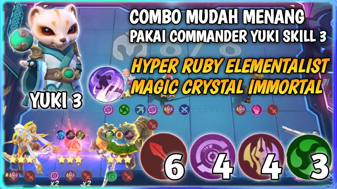 HYPER RUBY ELEMENTALIST MAGIC CRYSTAL IMMORTAL NEW GAMEPLAY YUKI SKILL ...