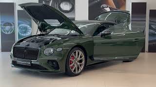 New 2023! Bentley Continental GT S V8 | British Racing Green 4 (Solid) | Portland and Cumbrian Green