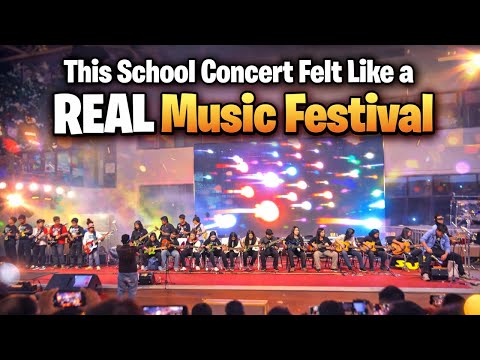 This School Concert Felt Like a REAL Music Festival 🎶🔥| The Heritage School Rohini
