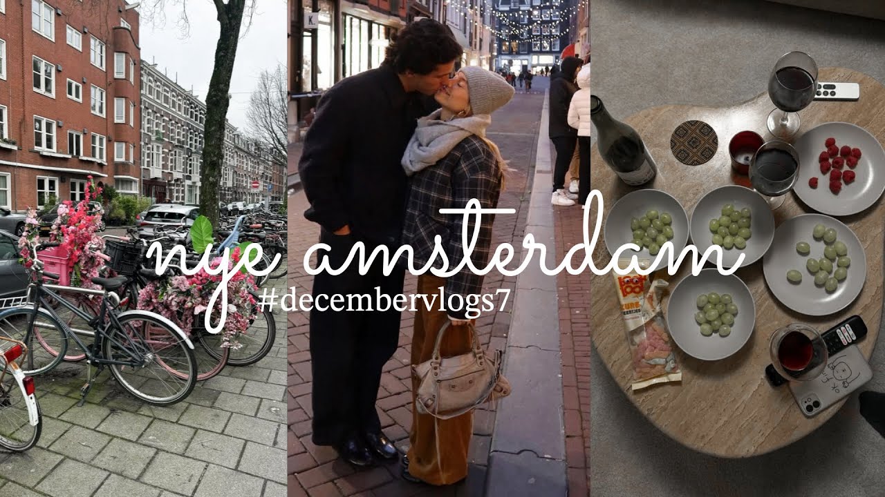New year's eve en Amsterdam!!! // december vlogs #7