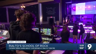 Tucson teens learn the magic behind live shows at the Rialto Theatre