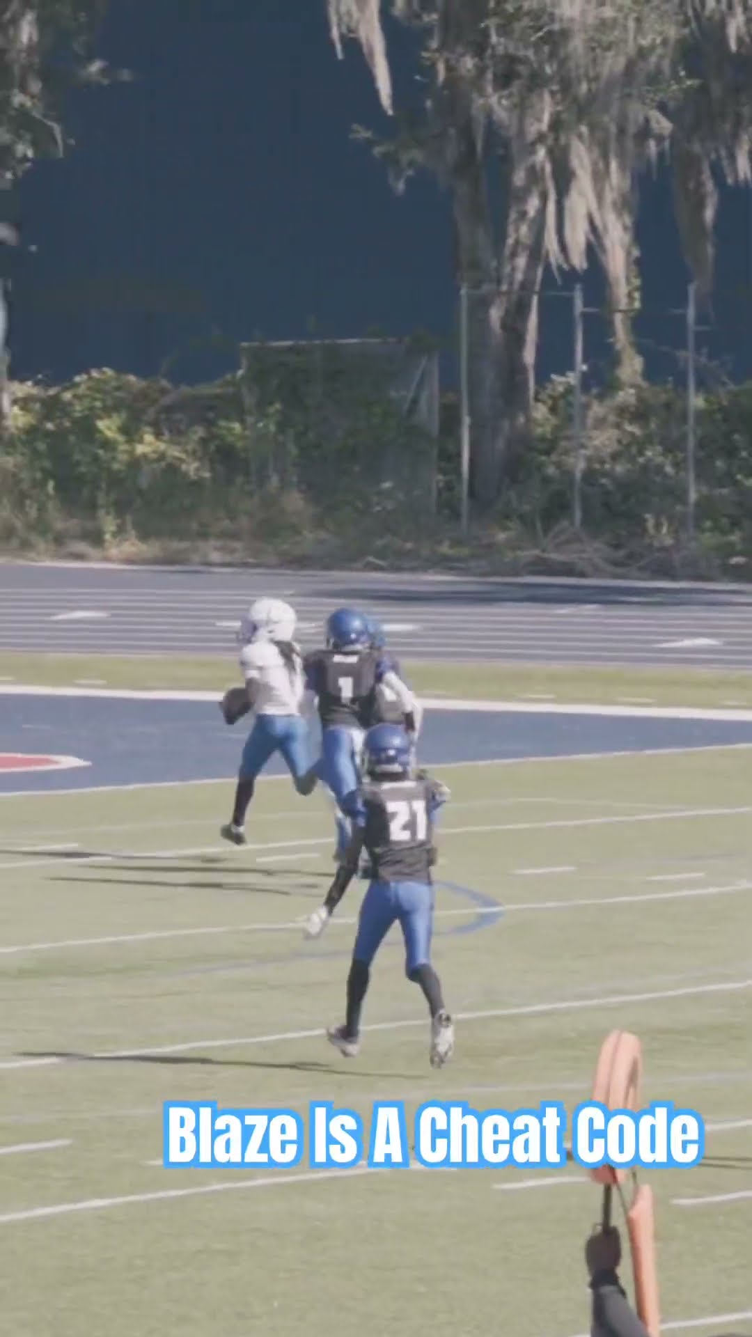 Fastest Kid In The World Playing Football Is A Cheat Code #football #blaze