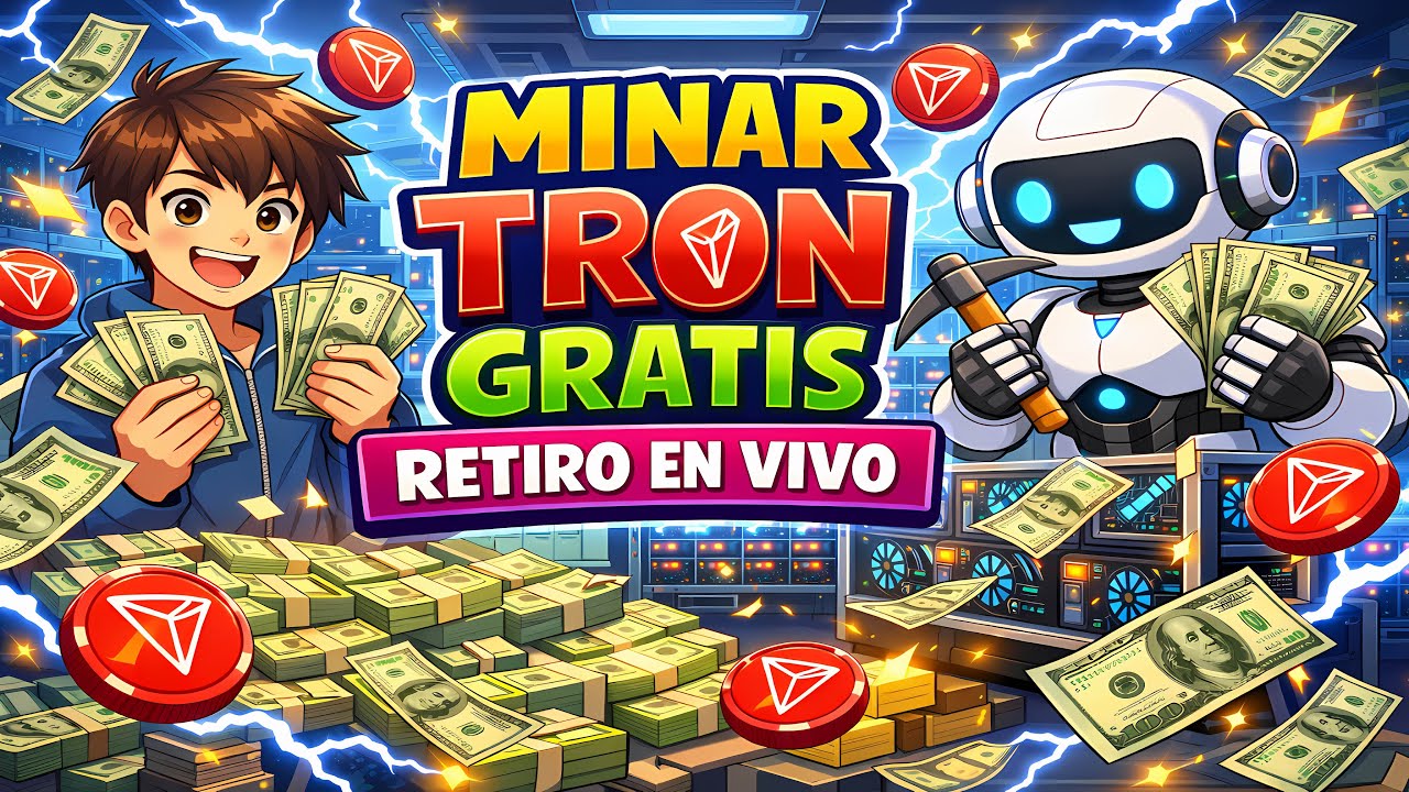 🔥 Como MINAR TRON GRATIS 💰 Nueva Minería De Tron Gratis 🔥