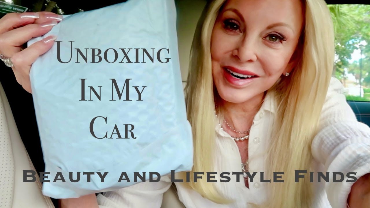 UNBOXING BEAUTY & LIFESTYLE FINDS IN MY CAR | VLOG+FIRST IMPRESSIONS | The Style Chase |