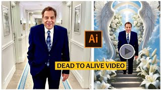 How To Make Dead Person Alive with AI | Mare Huye Logo Ko AI Se Zinda Kaise Kare | AI Video Editing screenshot 1