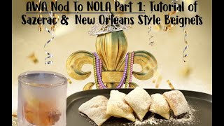Nod to NOLA: Tutorial of Sazerac & New Orleans Style Beignets screenshot 3