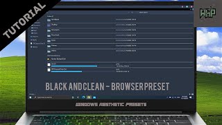 File Browser Designs - Black and Clean - Windows Aesthetic Presets screenshot 3