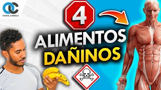 4 Alimentos que NO DEBES CONSUMIR más