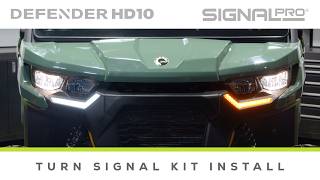 2019+ Can-Am Defender HD10 - Signal Pro™ Turn Signal Kit | INSTALLATION GUIDE