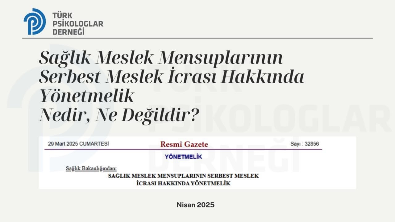 Sağlık Meslek Mensuplarının Serbest Meslek İcrası Hakkında Yönetmelik Nedir? Ne Değildir?