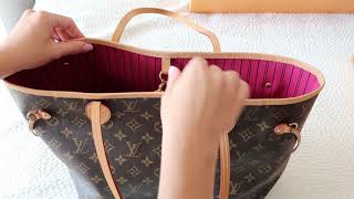 NEVERFULL MM MONOGRAM WITH PIVOINE INTERIOR-LOUIS VUITTON