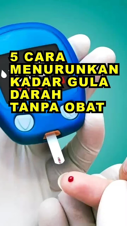 5 Ways to Lower Blood Sugar Levels Without Medication #ekoazis