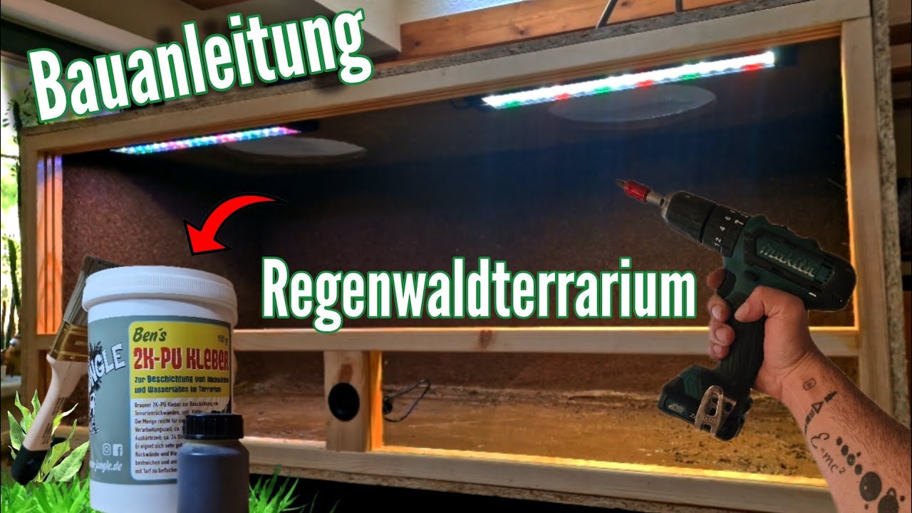 Anleitung - Holzterrarium zum Regenwaldterrarium