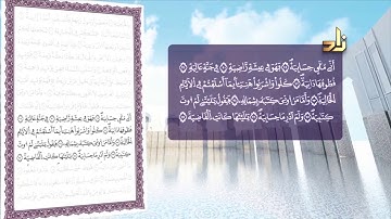 سورة الحاقة برواية ورش عن نافع مع القارئ الشيخ معاذ صفوت