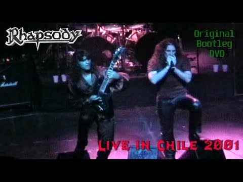 Rhapsody live in Chile (2001) Original Bootleg DVD