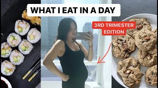 What I Eat In A Day As A Model | Pregnancy 3rd Trimester Edition | Emily DiDonato