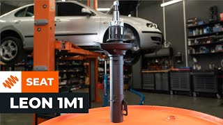 Montage Rubberstrip, uitlaatsysteem SEAT LEON: videotutorial