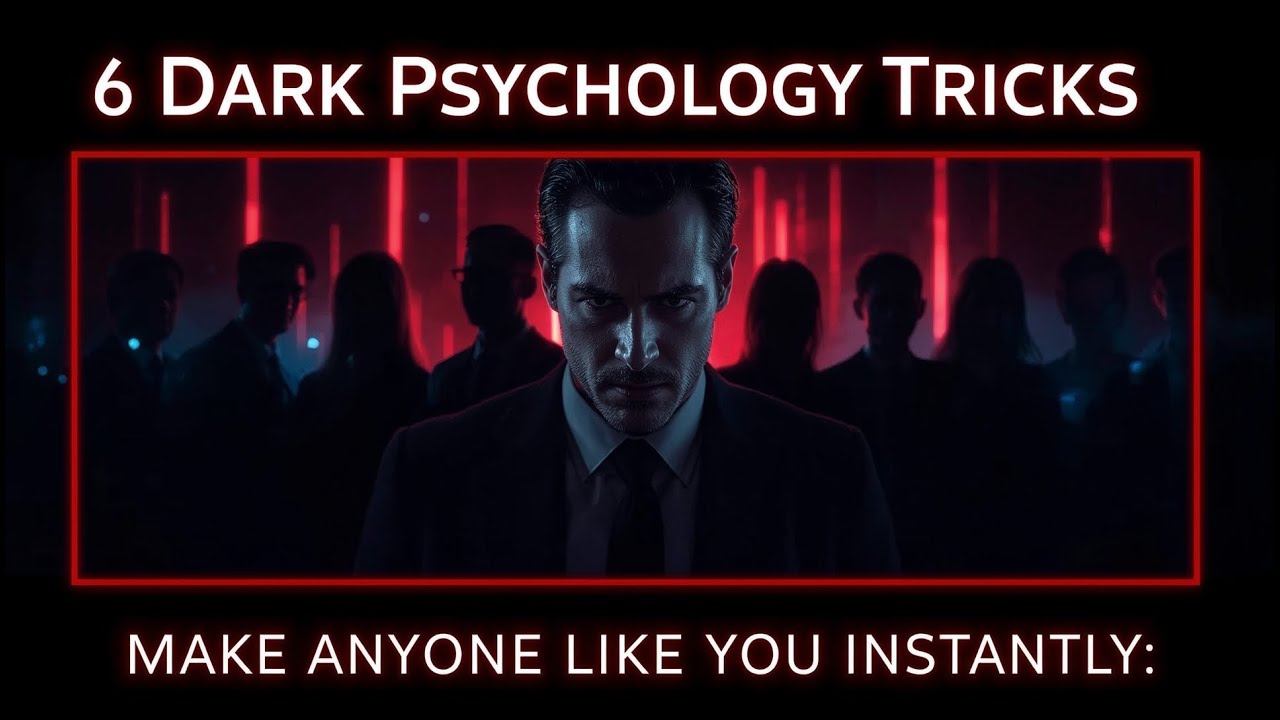 “6 Dark Psychology Tricks to Make Anyone Like You Instantly” - YouTube