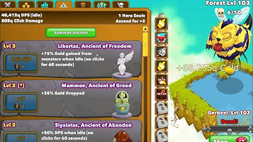 Clicker Heroes (EN) - Zone 100 - Overview of the Gameplay Ep.1 (Clicker Game)