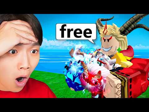 Owner Gave Me Everything Free In Blox Fruits!