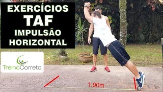 Exercícios do TAF - Como fazer Impulsão Horizontal - Treino Correto #49