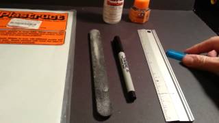 The materials you need for scratch building