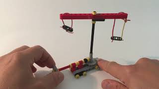 Carousel with technic building bricks