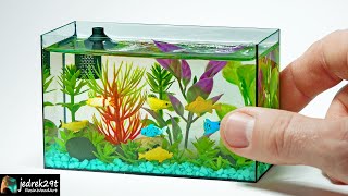 Making Tiny FISH Aquarium / RESIN ART