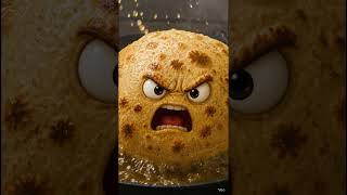 😡🍞 गुस्से वाली पूरी #gdb #funny