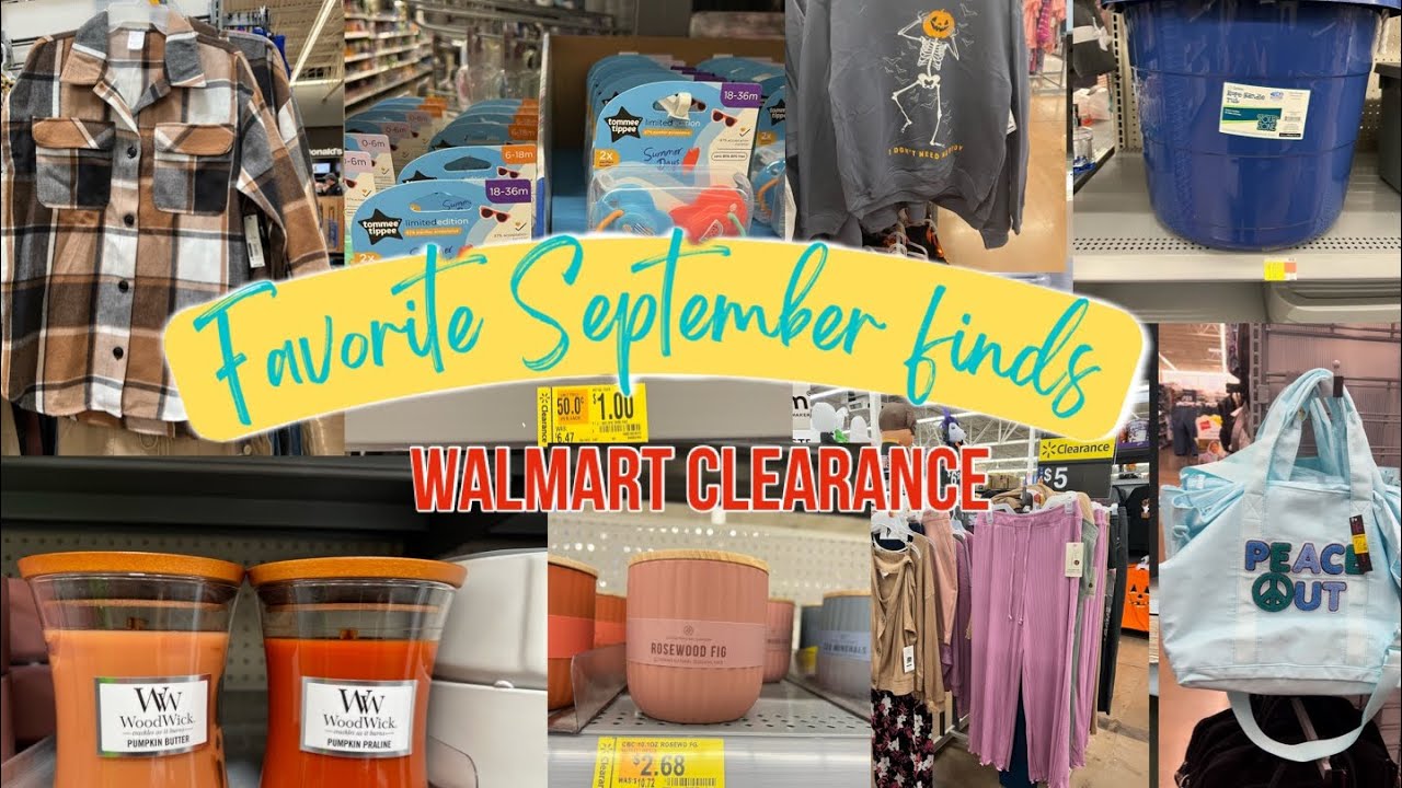 Finding the BEST Walmart CLEARANCE and FALL DECOR 2022 September