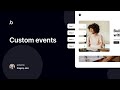 Custom events | Bubble Tutorial