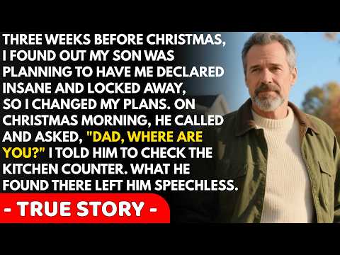 Three Weeks Before Christmas, I Found Out That My Son Was Planning To Have Me Declared Insane And...