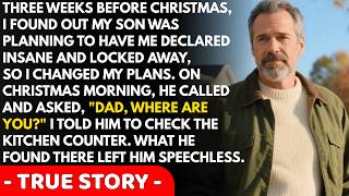 Three Weeks Before Christmas, I Found Out That My Son Was Planning To Have Me Declared Insane And...