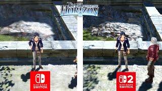 The Legend of Heroes: Trails beyond the Horizon Switch 2 vs Switch 1
