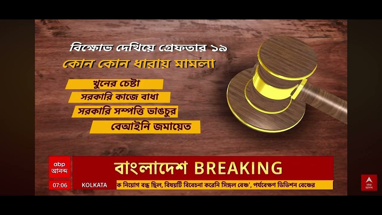 Male Agitators arrested near Bangladesh High Commissioner’s Office granted police custody.