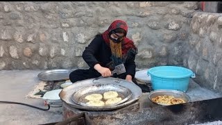 Baking bread by Lori method with gas