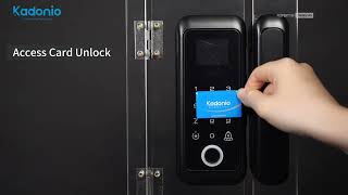 254 Unlocking Tomorrow: Introducing the Glass Smart Door Lock! #smartlock