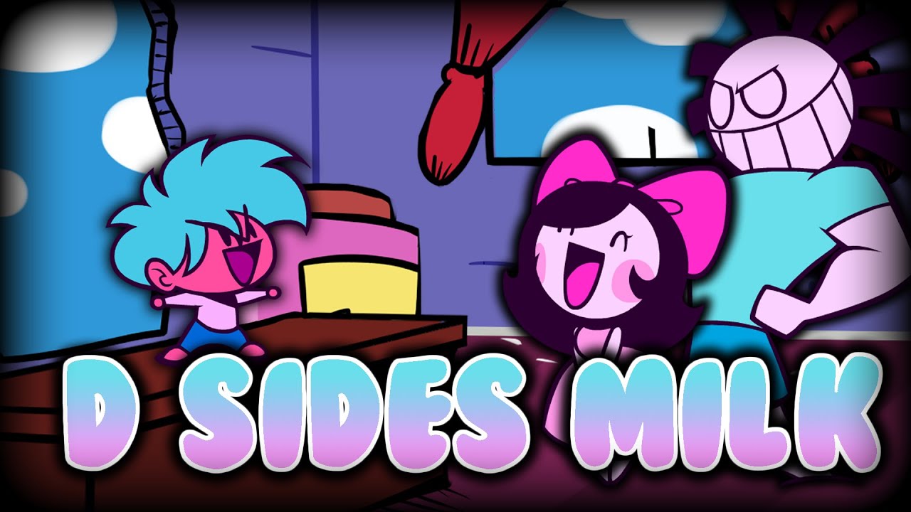 Milk and Cereal FNF Milk (D Sides) But Boy, Girl and BF Sing It