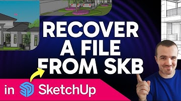 How to Recover a SketchUp File from SKB (Step by Step) 2025