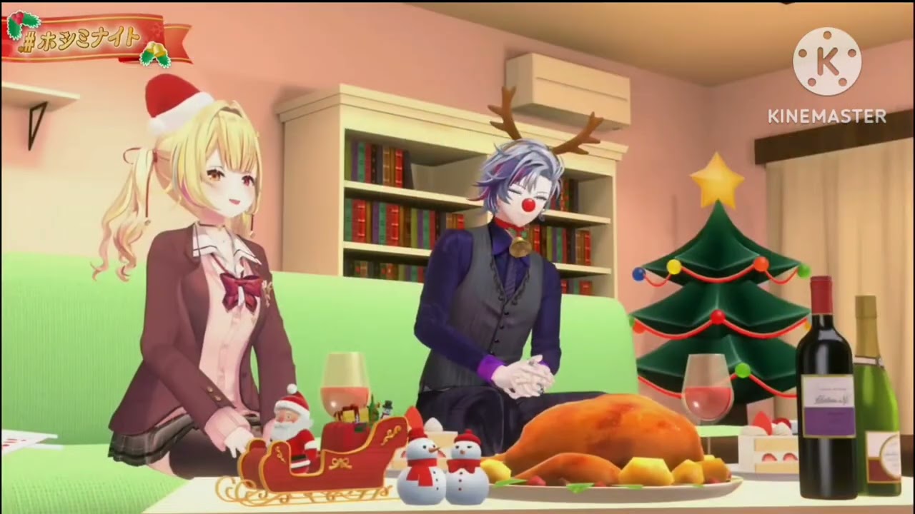 [니지산지/호시카와 사라,후와 미나토] 호시미나이트 연애 상황 대응력 체크