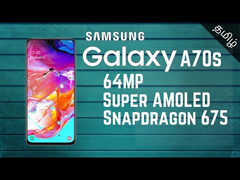 Samsung Galaxy A70s Tamil - 64MP Camera  4500 mAh Battery  AMOLED Display  Samsung Galaxy A70s