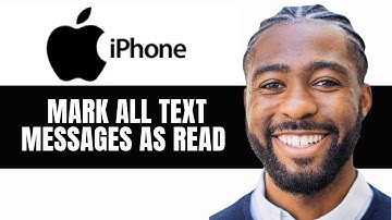 HOW TO MARK ALL TEXT MESSAGES AS READ ON IPHONE